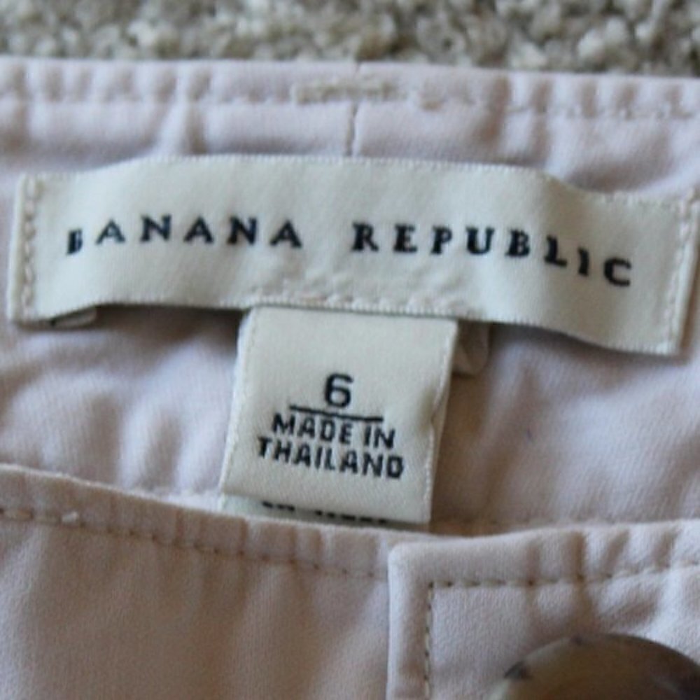 Banana Republic shorts tan shorts size 6 - Picture 3 of 5